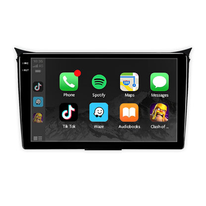 Hyundai Elantra GT GD (2012 - 2017) 9" Android Screen – Android 16, Wireless Apple CarPlay & Android Auto