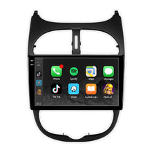 Peugeot 206 (1998 - 2012) 9" Android Screen – Android 16, Wireless Apple CarPlay & Android Auto