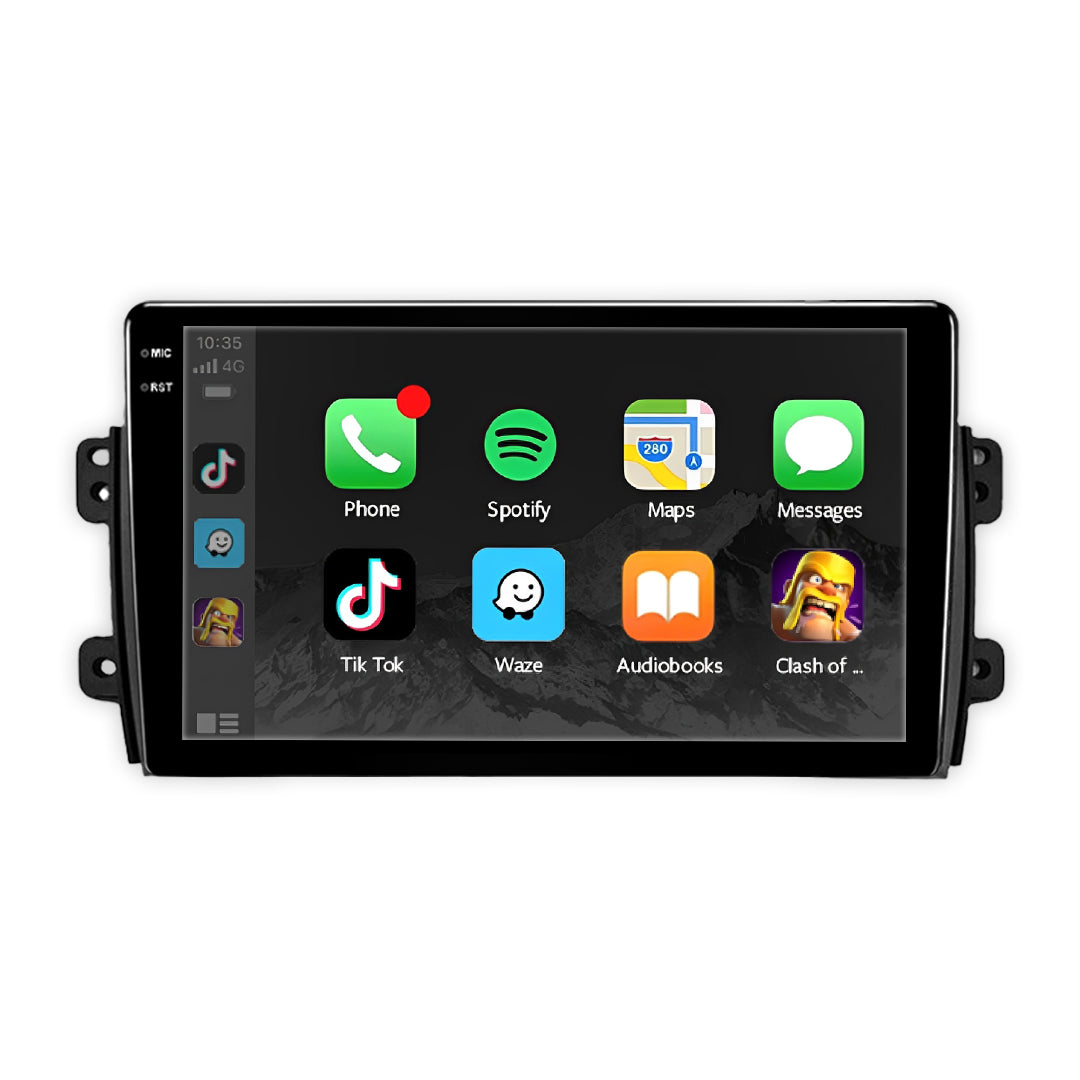Suzuki SX4 GYA / GYB / GYC (2006 - 2014) 9" Android Screen – Android 16, Wireless Apple CarPlay & Android Auto