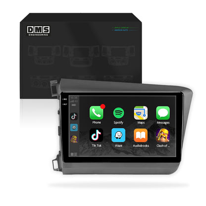 Honda Civic FB Sedan (2012 - 2015) 9" 13.3" Android Screen – Android 16, Wireless Apple CarPlay & Android Auto