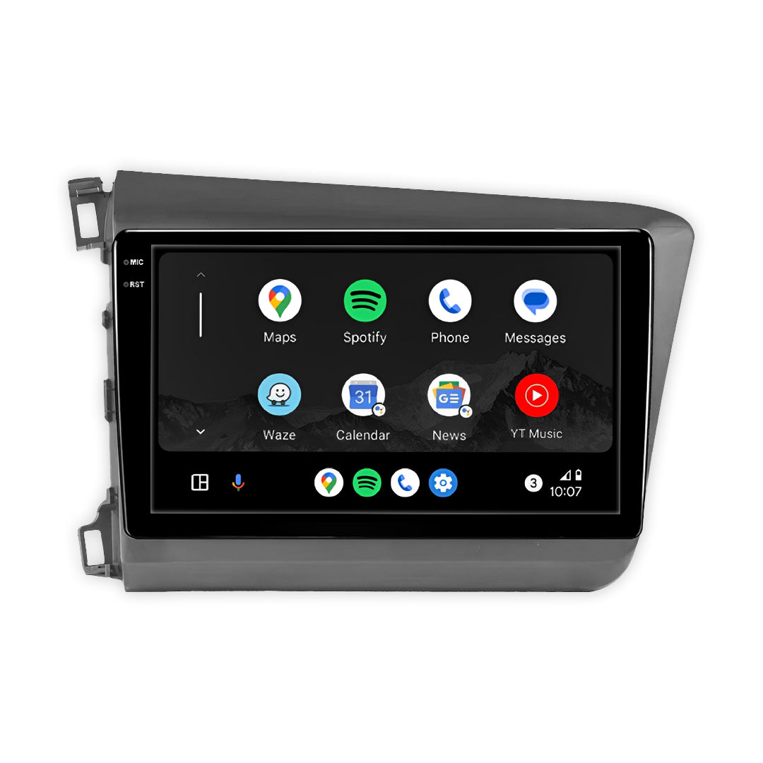 Honda Civic FB Sedan (2012 - 2015) 9" 13.3" Android Screen – Android 16, Wireless Apple CarPlay & Android Auto