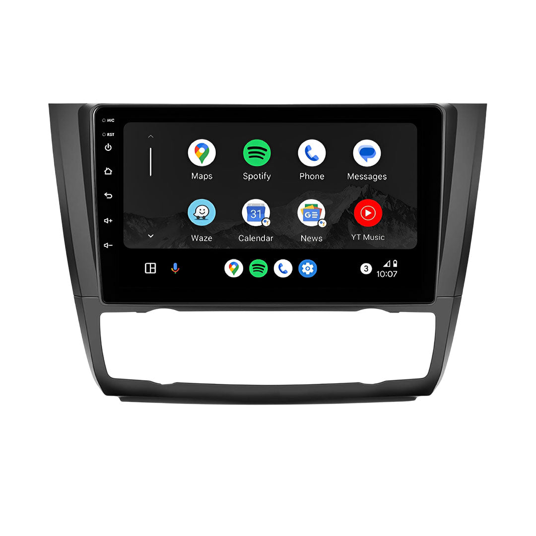 BMW 1 Series E81 / E82 / E87 / E88 (2004 - 2012) 10.25" 12.3" Android Screen – Android 16, Wireless Apple CarPlay & Android Auto