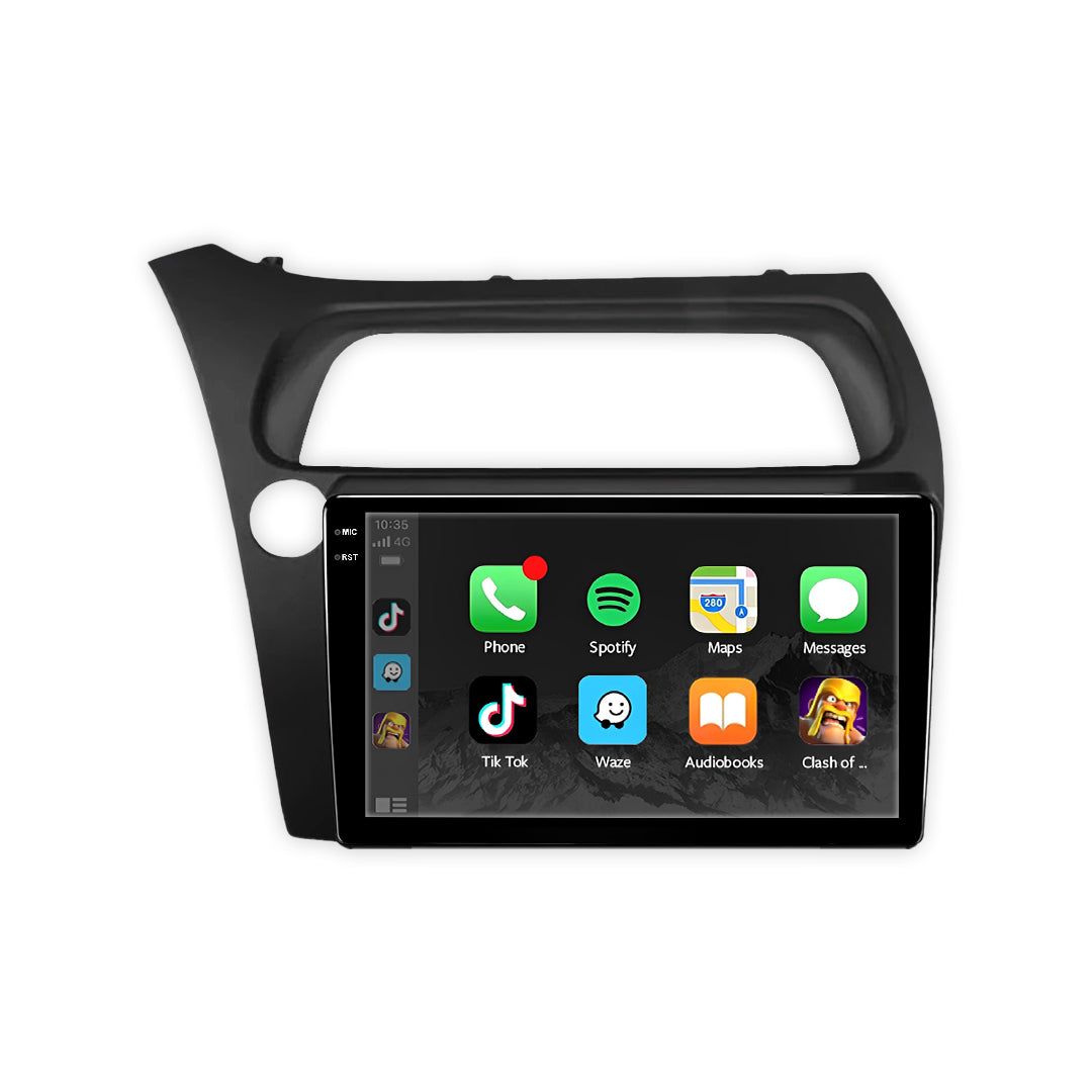 Honda Civic FK / FN Hatch (2006 - 2011) 9" 13.3" Android Screen – Android 16, Wireless Apple CarPlay & Android Auto