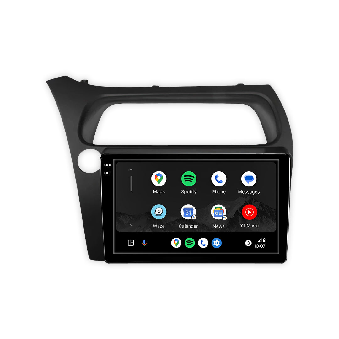 Honda Civic FK / FN Hatch (2006 - 2011) 9" 13.3" Android Screen – Android 16, Wireless Apple CarPlay & Android Auto