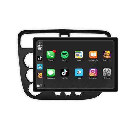 Honda Civic ES Sedan (2000 - 2005) 9" 13.3" Android Screen – Android 16, Wireless Apple CarPlay & Android Auto