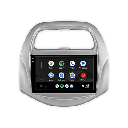 Chevrolet Beat (2018 - 2021) Autoestéreo Android 9" Inalámbrico con CarPlay y Android Auto