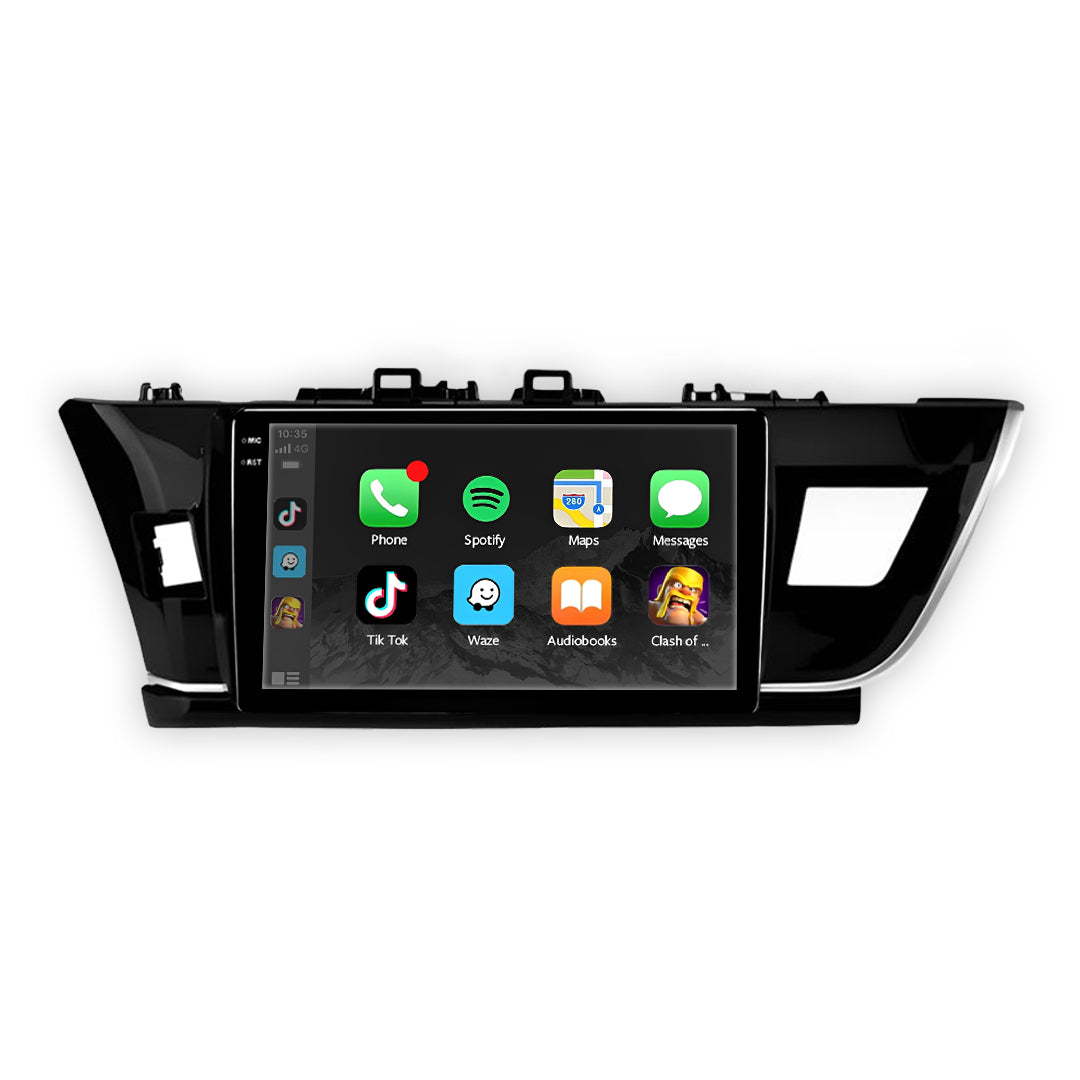 Toyota Corolla E170 Sedan (2013 - 2016) 10.1" 13.3" Android Screen – Android 16, Wireless Apple CarPlay & Android Auto