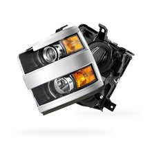 Chevrolet Silverado 2500 HD High Country / LT / LTZ / WT (2015 - 2019) Chrome Projector Replacement Headlights LH + RH
