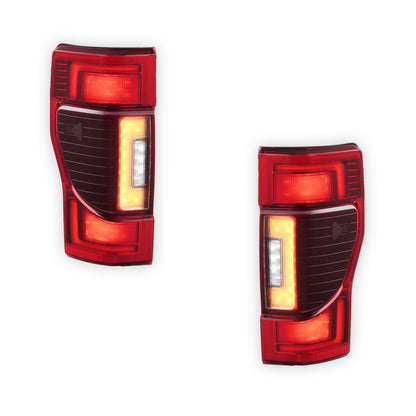 Ford F-350 Super Duty (2017 - 2022) Full LED Replacement Tail Lights LH + RH