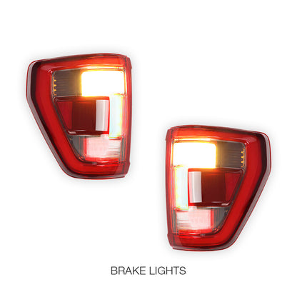 Ford F-150 (2021 - 2023) Full LED Tail Lights LH + RH