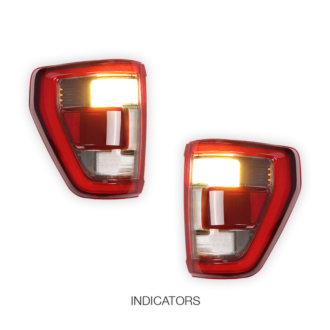 Ford F-150 (2021 - 2023) Full LED Tail Lights LH + RH