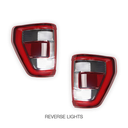 Ford F-150 (2021 - 2023) Full LED Tail Lights LH + RH