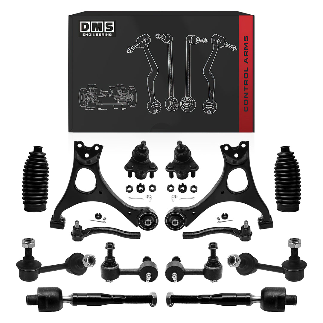 Honda Civic (2006 - 2011) Control Arms and Sway Bar Links Complete Suspension Kit LH + RH