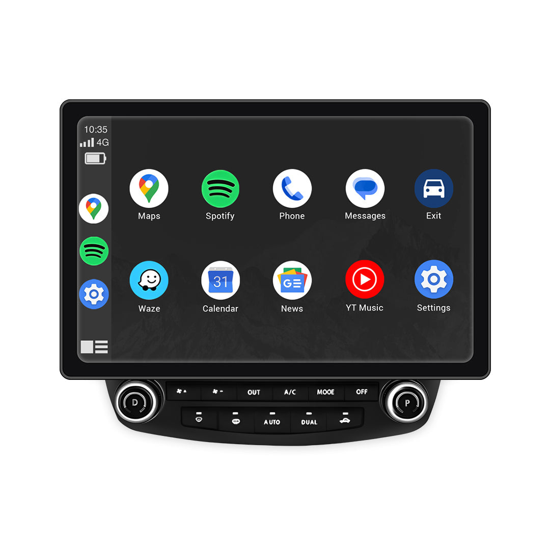 Honda Accord CM (2003 - 2007) 10.1" 13.3" Android Screen – Android 16, Wireless Apple CarPlay & Android Auto