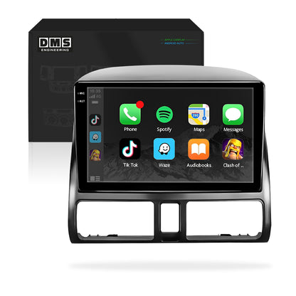 Honda CR-V (2007 - 2012) Autoestéreo Android 9" Inalámbrico con CarPlay y Android Auto