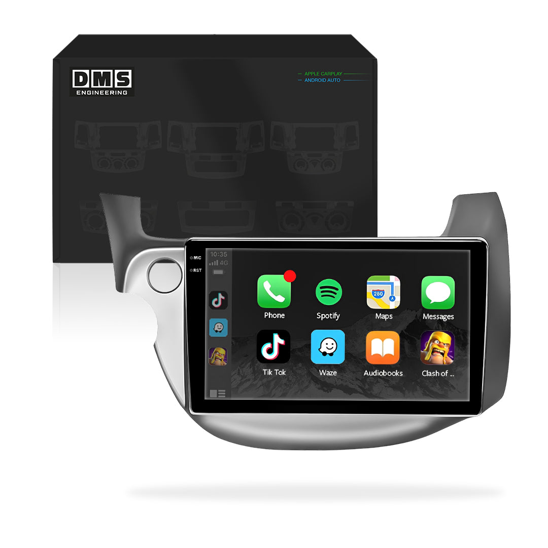 Honda Fit (2014 - 2020) Autoestéreo Android 9" Inalámbrico con CarPlay y Android Auto