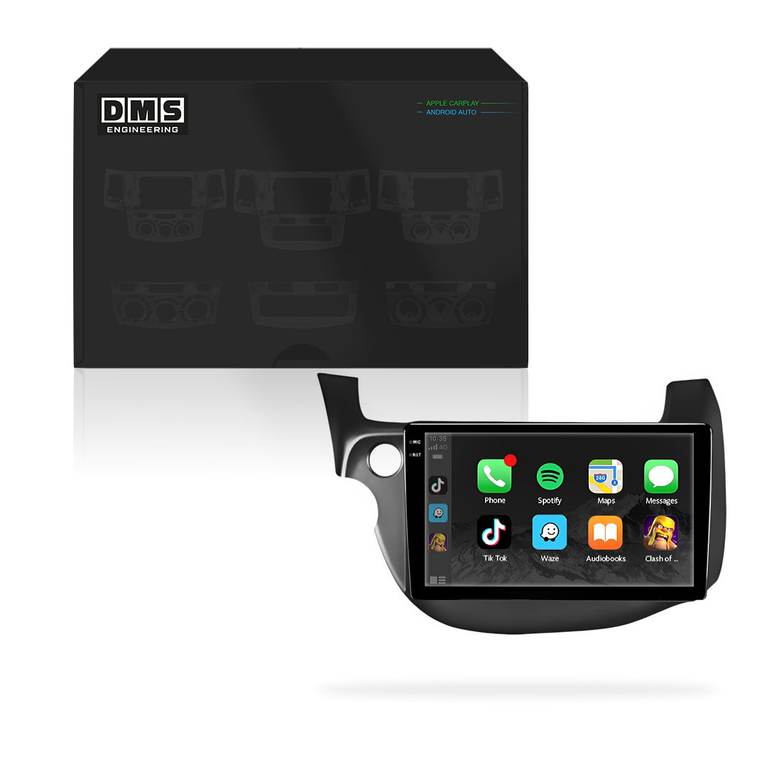 Honda Jazz GE (2007 - 2013) 10.1" 13.3" Android Screen – Android 16, Wireless Apple CarPlay & Android Auto