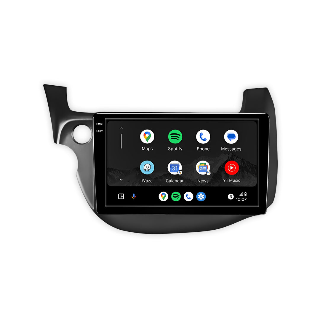 Honda Jazz GE (2007 - 2013) 10.1" 13.3" Android Screen – Android 16, Wireless Apple CarPlay & Android Auto