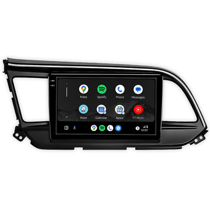 Hyundai Elantra (2012 - 2017) Autoestéreo Android 9" Inalámbrico con CarPlay y Android Auto