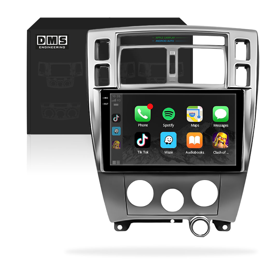 Hyundai Tucson (2010 - 2016) Autoestéreo Android 9" Inalámbrico con CarPlay y Android Auto