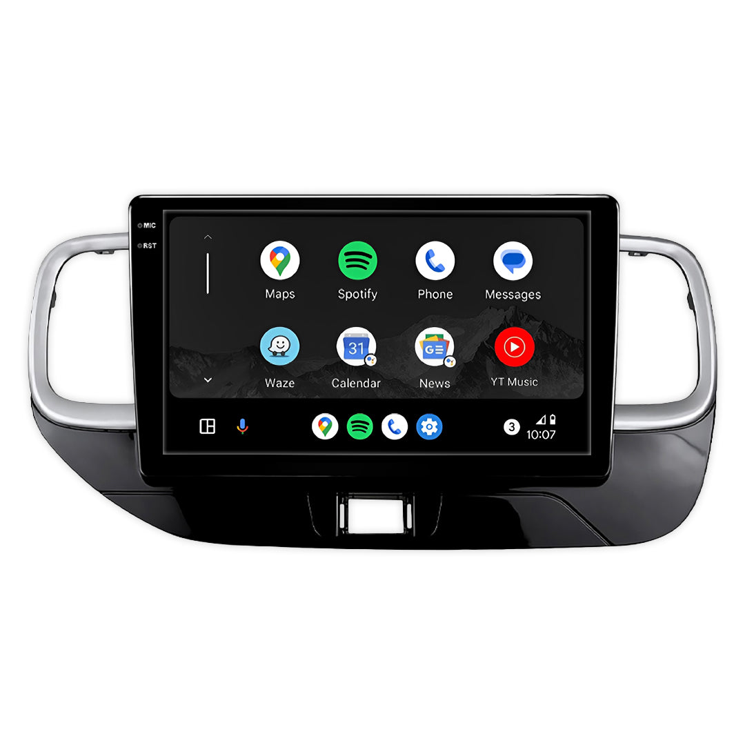 Hyundai Venue QX (2019 - 2020) 10" Android Screen – Android 16, Wireless Apple CarPlay & Android Auto