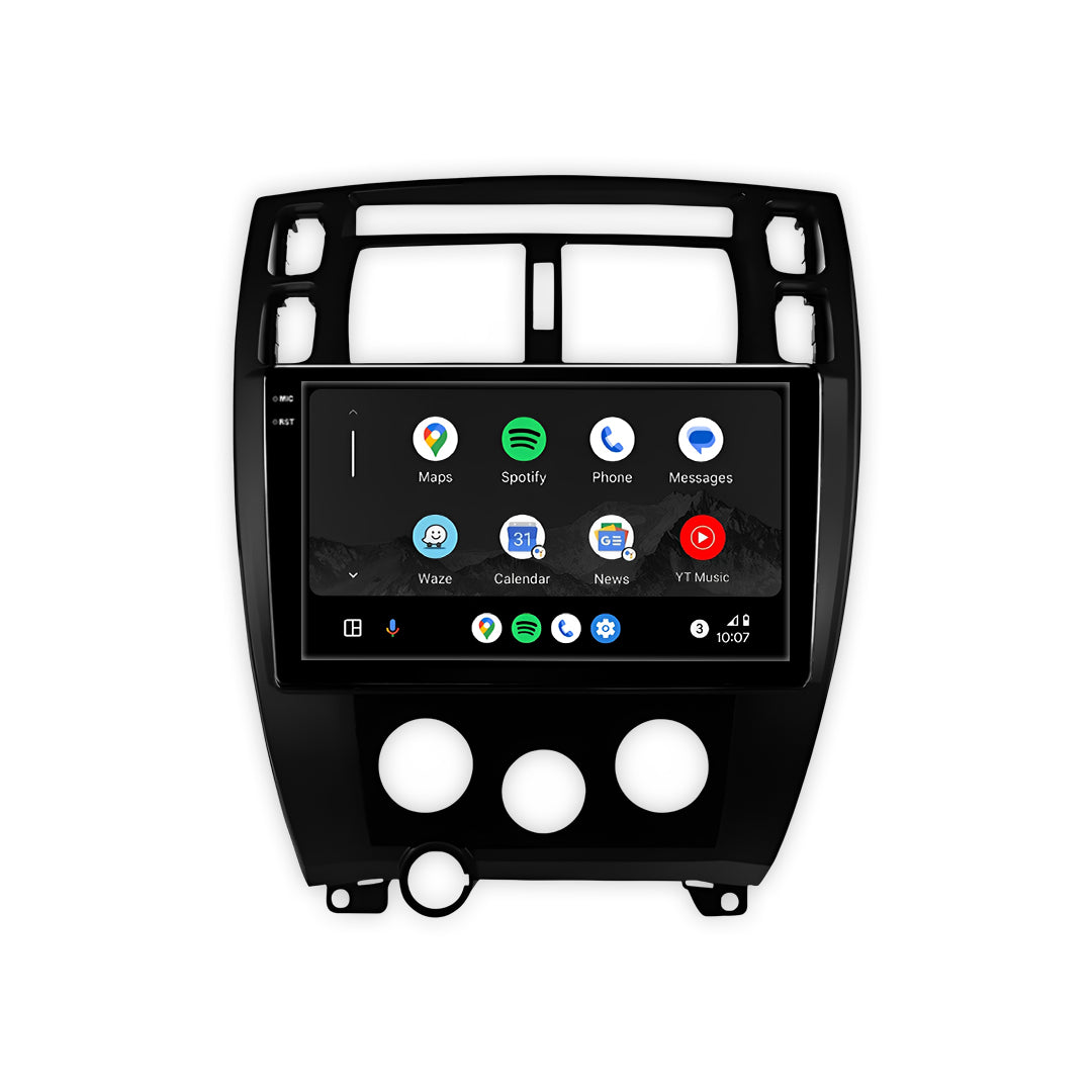 Hyundai Tucson JM (2004 - 2009) 10" 13.3" Android Screen – Android 16, Wireless Apple CarPlay & Android Auto