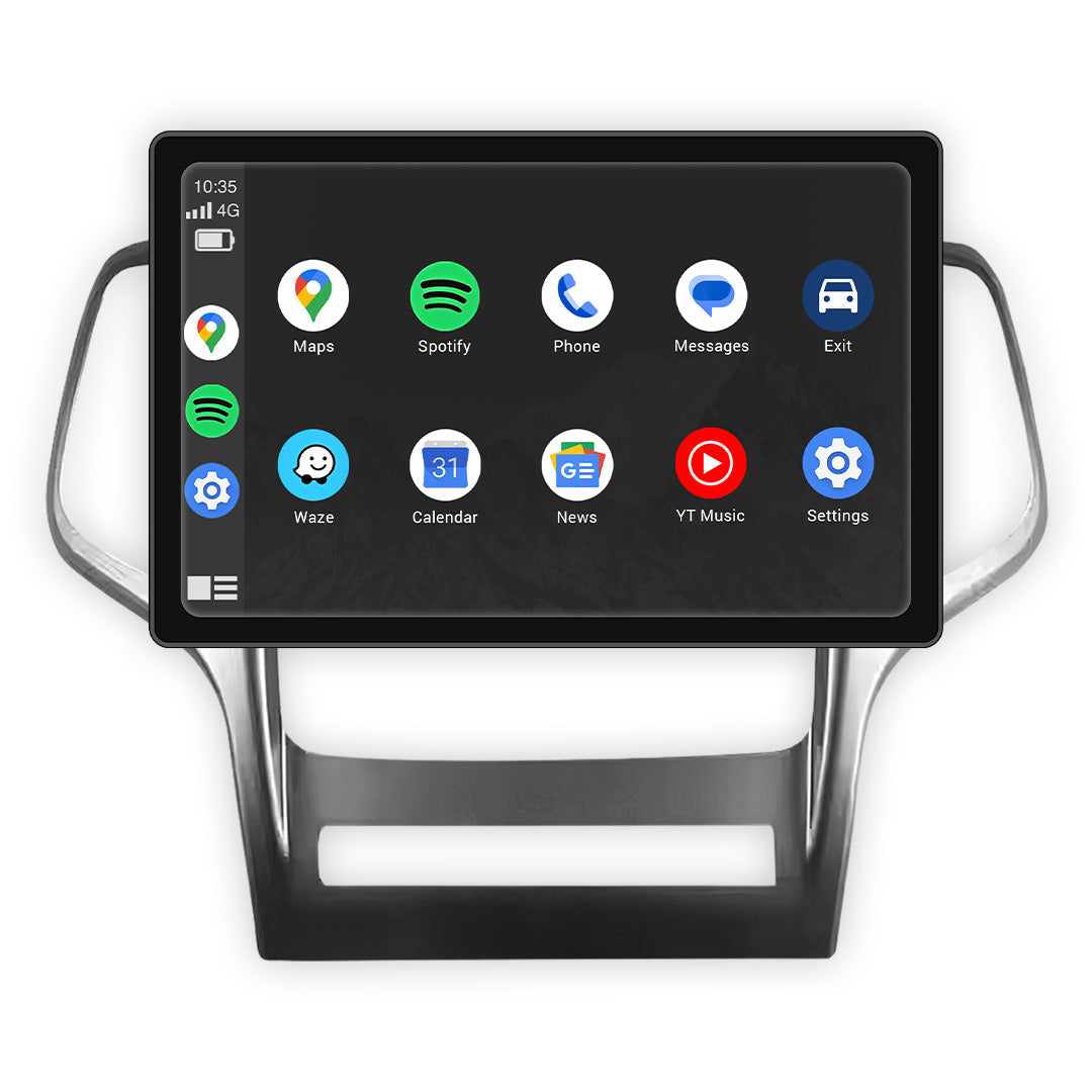 Jeep Grand Cherokee WK / WK2 (2008 - 2013) 9" 13.3" Android Screen – Android 16, Wireless Apple CarPlay & Android Auto
