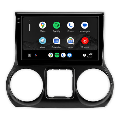 Jeep Wrangler JK 3-Door (2010 - 2018) 10" Android Screen – Android 16, Wireless Apple CarPlay & Android Auto