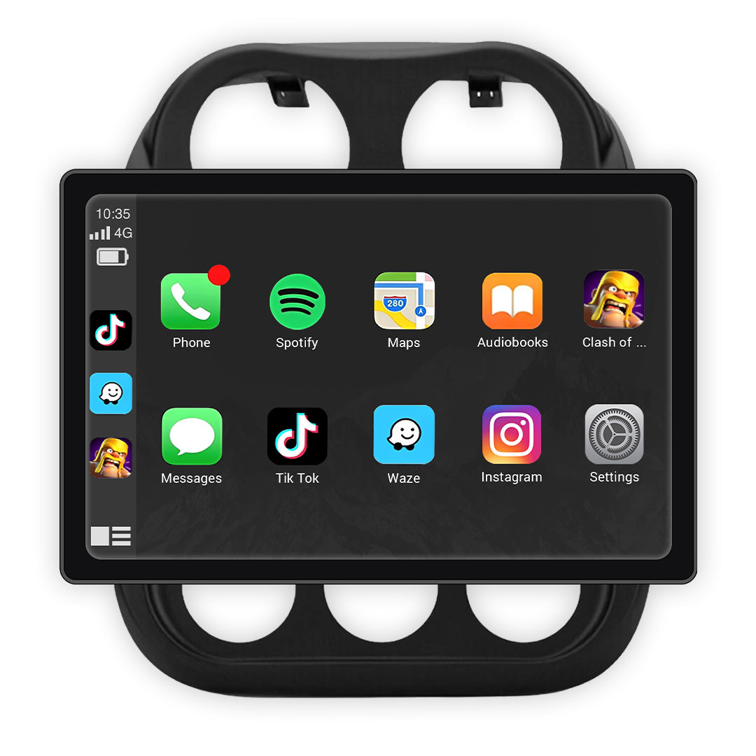 Jeep Patriot MK (2010 - 2016) 10.1" 13.3" Android Screen – Android 16, Wireless Apple CarPlay & Android Auto