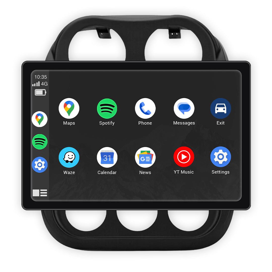 Jeep Patriot MK (2010 - 2016) 10.1" 13.3" Android Screen – Android 16, Wireless Apple CarPlay & Android Auto