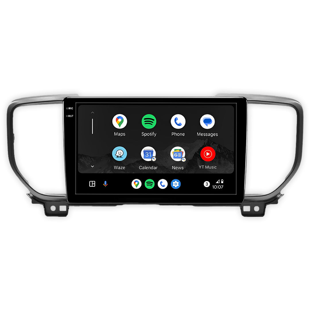 Kia Sportage (2016 - 2019) Autoestéreo Android 9" Inalámbrico con CarPlay y Android Auto