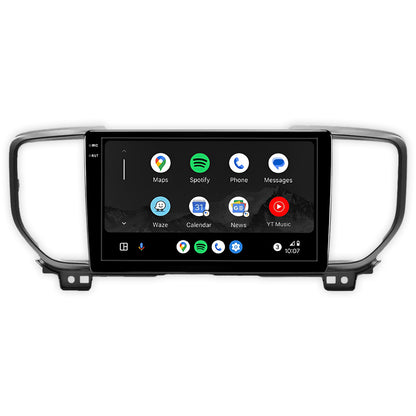 Kia Sportage (2016 - 2019) Autoestéreo Android 9" Inalámbrico con CarPlay y Android Auto
