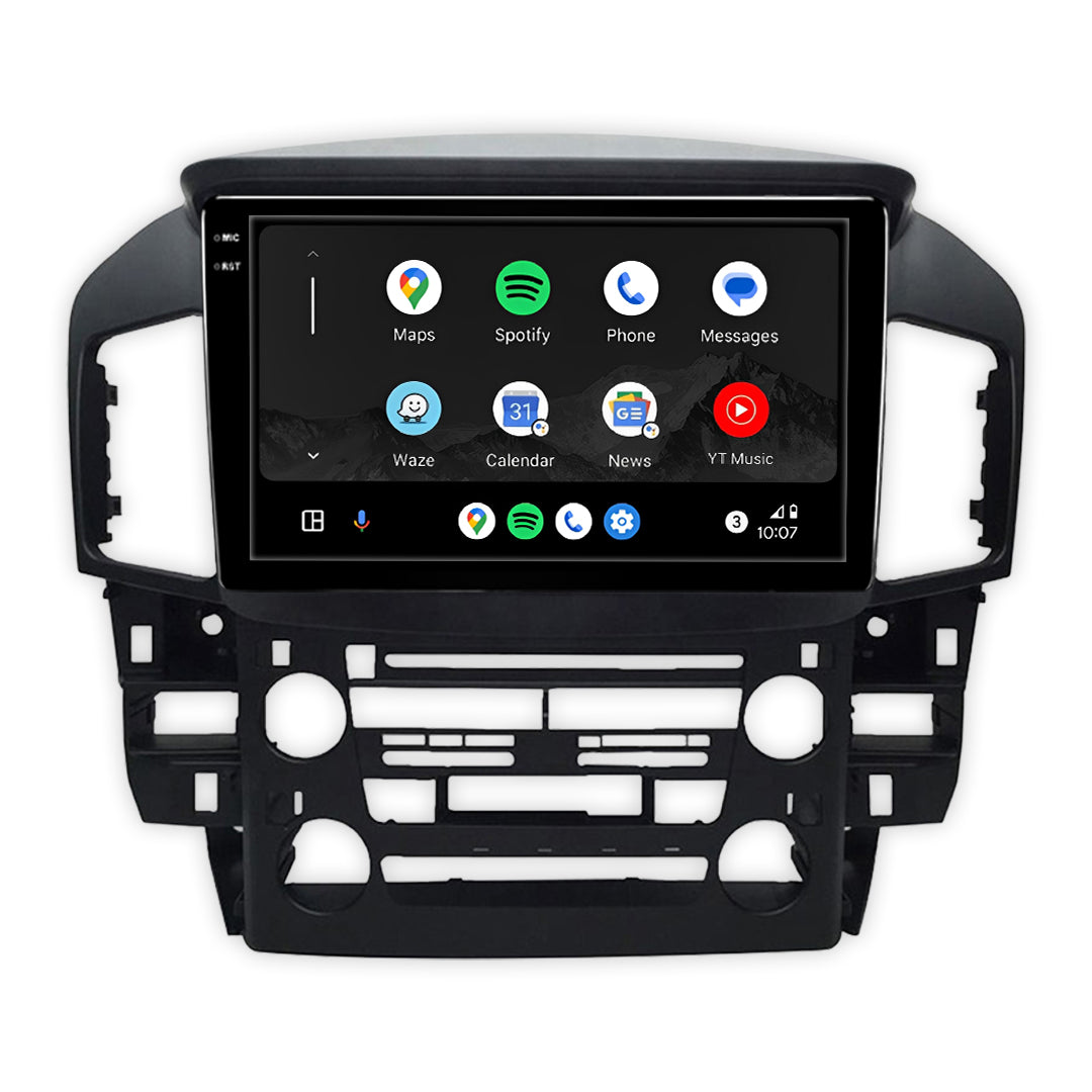Lexus RX GSU / MCU / MHU (1997 - 2003) 9" Android Screen – Android 16, Wireless Apple CarPlay & Android Auto