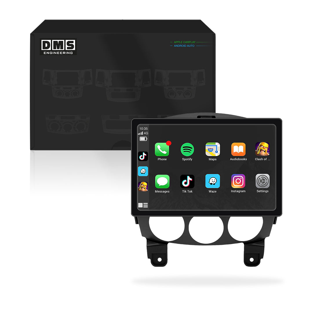 Mazda 2 DE (2007 - 2013) 9" 13.3" Android Screen – Android 16, Wireless Apple CarPlay & Android Auto