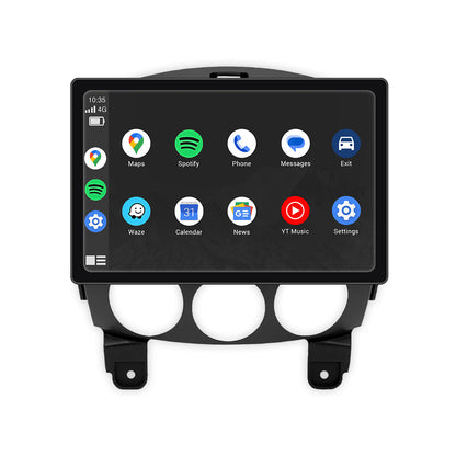 Mazda 2 DE (2007 - 2013) 9" 13.3" Android Screen – Android 16, Wireless Apple CarPlay & Android Auto