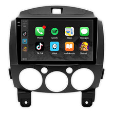 Mazda 2 (2015 - 2023) Autoestéreo Android 9" Inalámbrico con CarPlay y Android Auto