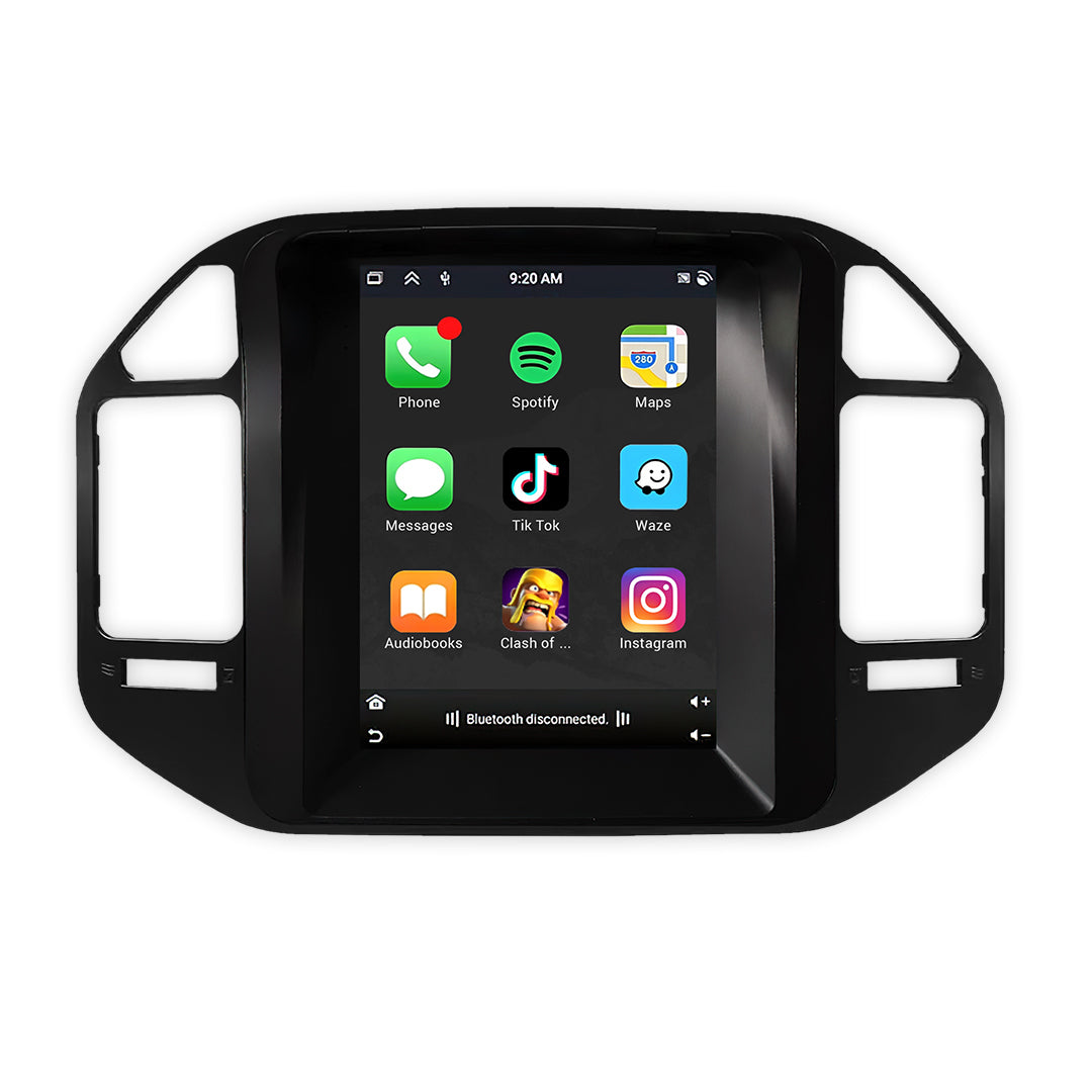 Mitsubishi Pajero NM / NP (2000 - 2006) 9.7" 13.3" Android Screen – Android 16, Wireless Apple CarPlay & Android Auto