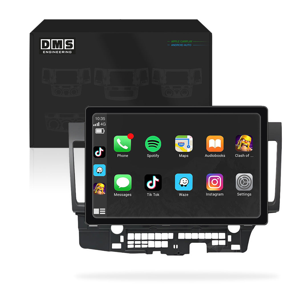 Mitsubishi Lancer Evolution X CY / CJ / CF (2007 - 2017) 10.1" 13.3" Android Screen – Android 16, Wireless Apple CarPlay & Android Auto