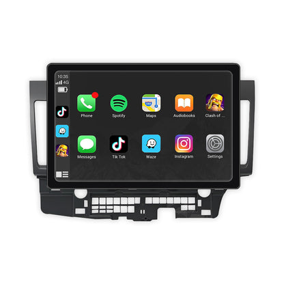 Mitsubishi Lancer Evolution X CY / CJ / CF (2007 - 2017) 10.1" 13.3" Android Screen – Android 16, Wireless Apple CarPlay & Android Auto