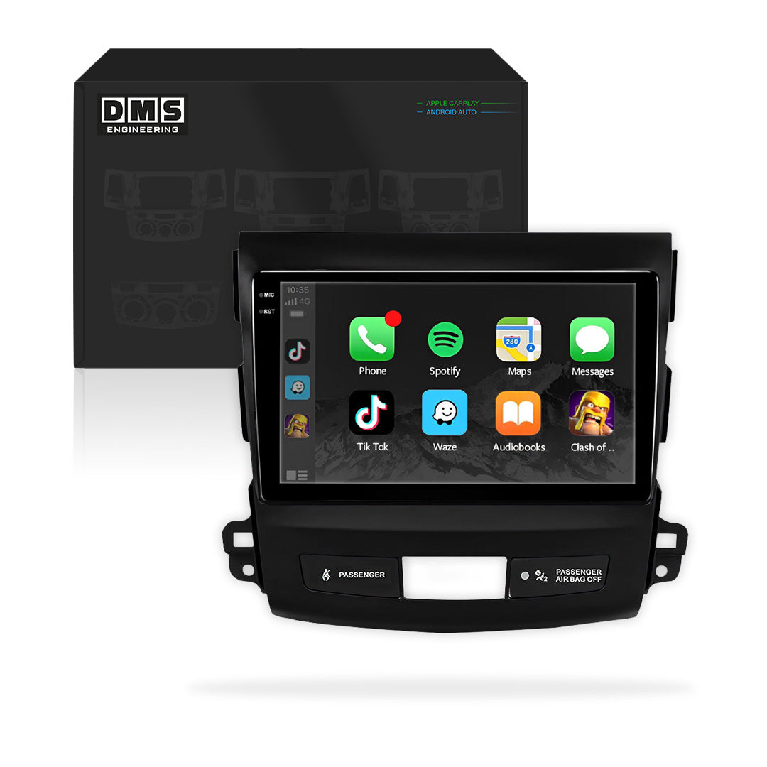 Mitsubishi Outlander ZG / ZH (2006 - 2012) 9" 13.3" Android Screen – Android 16, Wireless Apple CarPlay & Android Auto