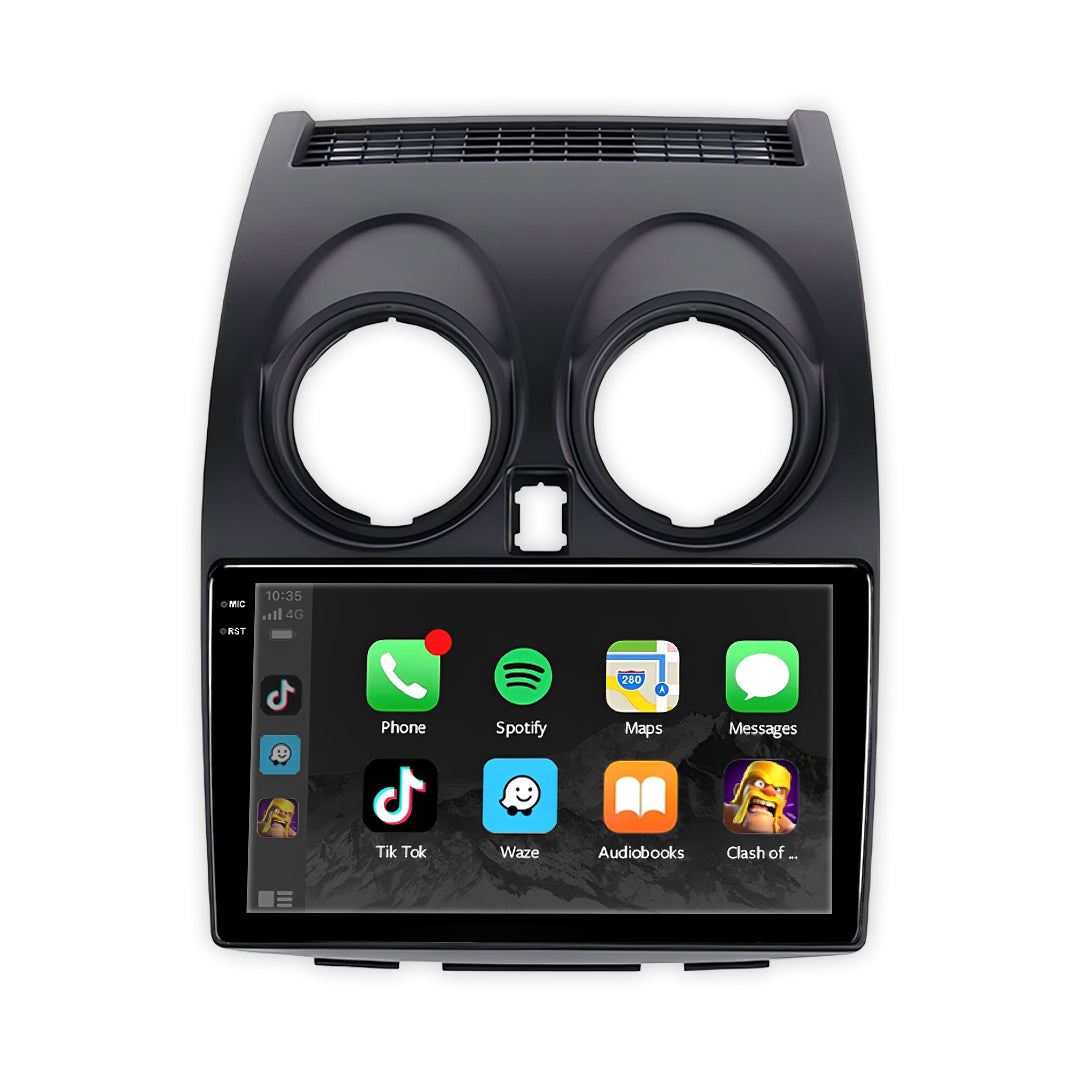 Nissan Qashqai J11 (2006 - 2016) 9" Android Screen – Android 16, Wireless Apple CarPlay & Android Auto