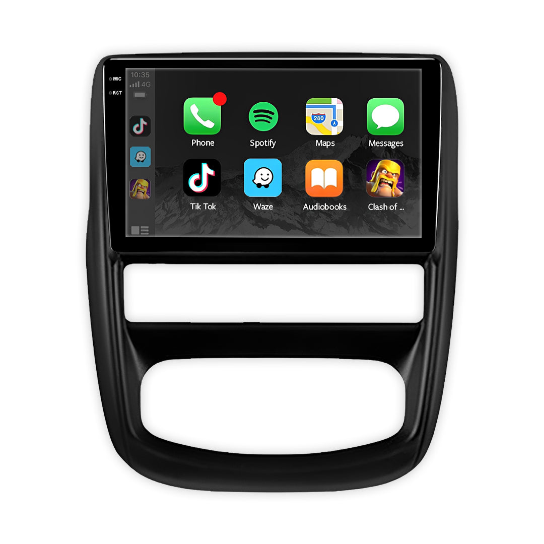 Renault Duster Gen 1 (2010 - 2015) 9" Android Screen – Android 16, Wireless Apple CarPlay & Android Auto