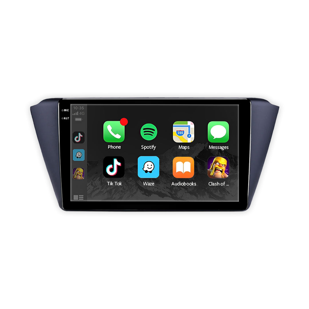 Skoda Fabia NJ (2015 - 2019) 10" Android Screen – Android 16, Wireless Apple CarPlay & Android Auto