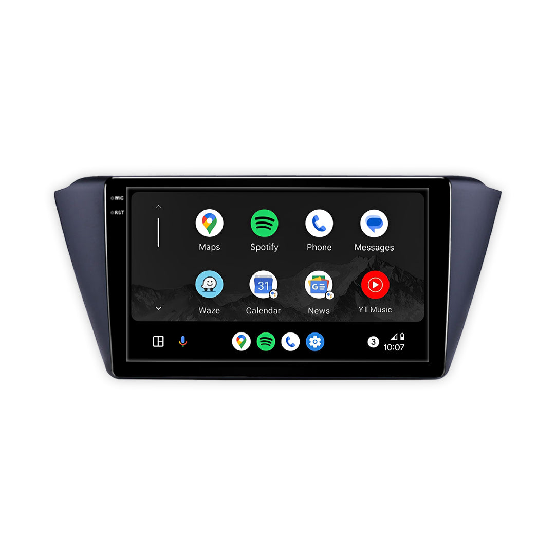 Skoda Fabia NJ (2015 - 2019) 10" Android Screen – Android 16, Wireless Apple CarPlay & Android Auto