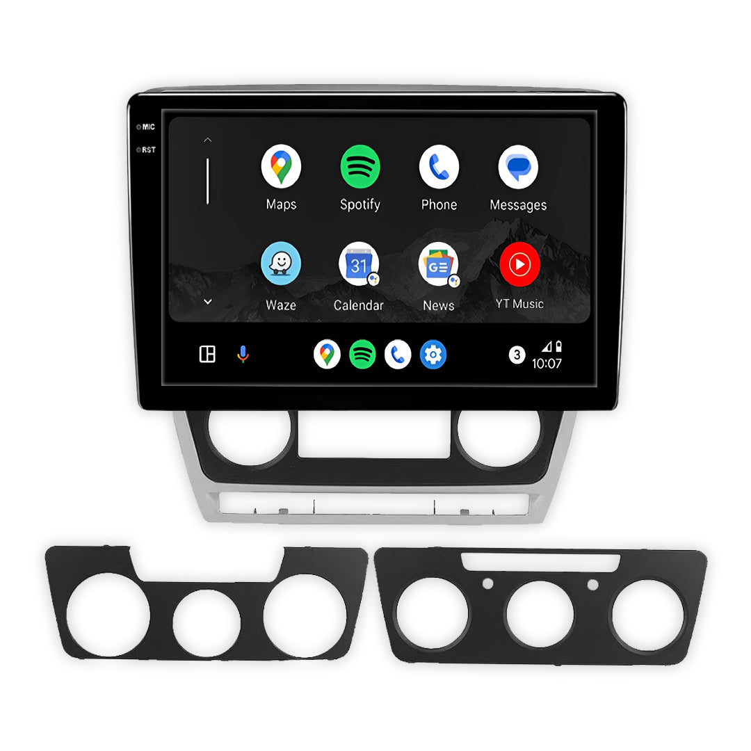 Skoda Octavia 1Z (2007 - 2012) 9" 13.3" Android Screen – Android 16, Wireless Apple CarPlay & Android Auto
