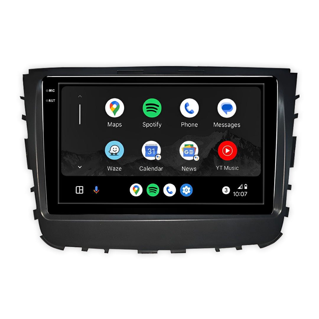 Ssangyong Rexton Y400 / Y450 (2017 - 2021) 9" Android Screen – Android 16, Wireless Apple CarPlay & Android Auto