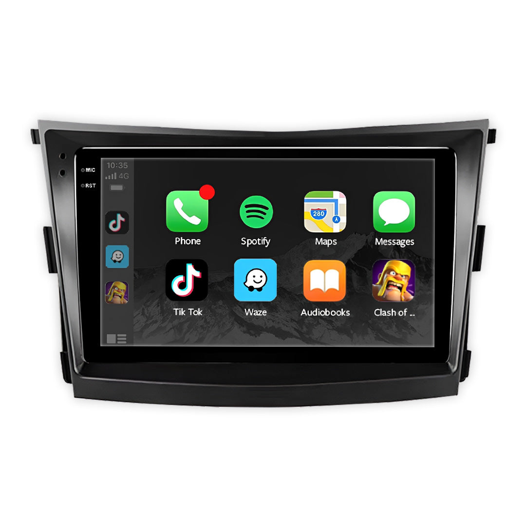 Ssangyong Tivoli X100 (2014 - 2018) 9" Android Screen – Android 16, Wireless Apple CarPlay & Android Auto