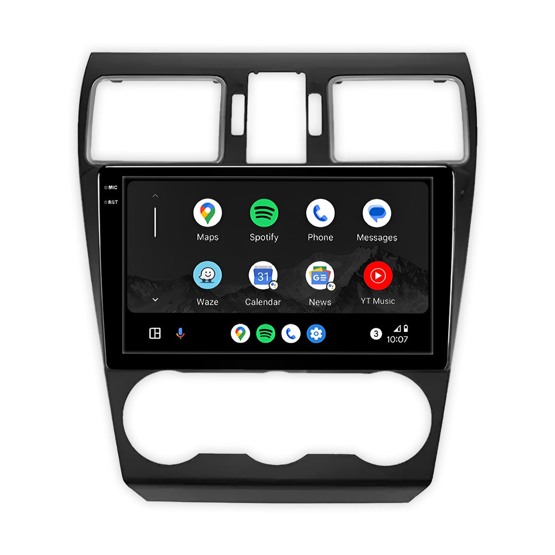 Subaru Forester SJ (2015 - 2018) 9" Android Screen – Android 16, Wireless Apple CarPlay & Android Auto