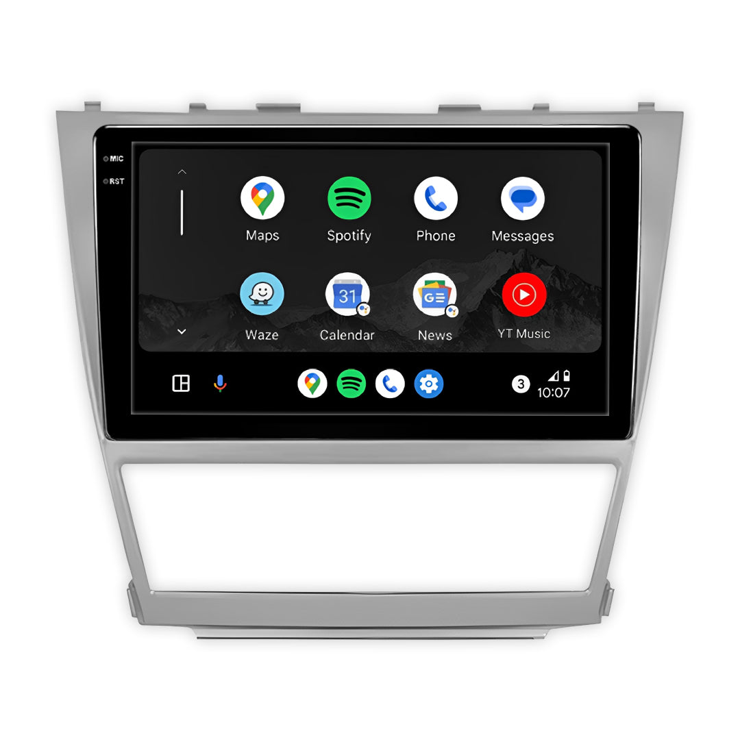 Toyota Camry XV40 (2006 - 2011) 10" Android Screen – Android 16, Wireless Apple CarPlay & Android Auto