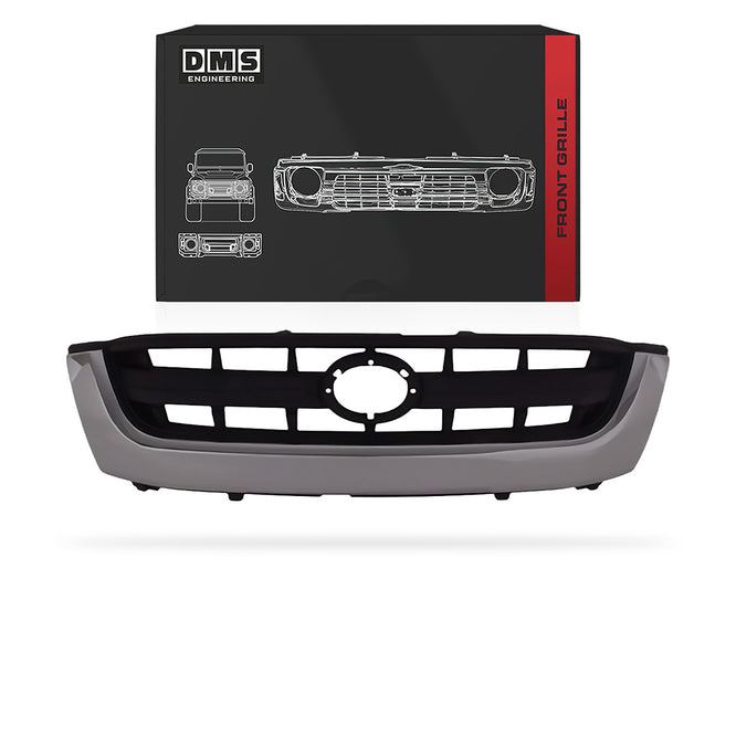 Toyota HiLux N60 (2001 - 2005) Black/Chrome Grille
